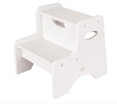 Kidkraft Two - Step Stool - White - Colorland Toys